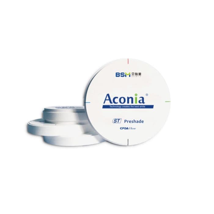 Aconia Zirconium Dioxide Disc SHTML 98x16mm A2
