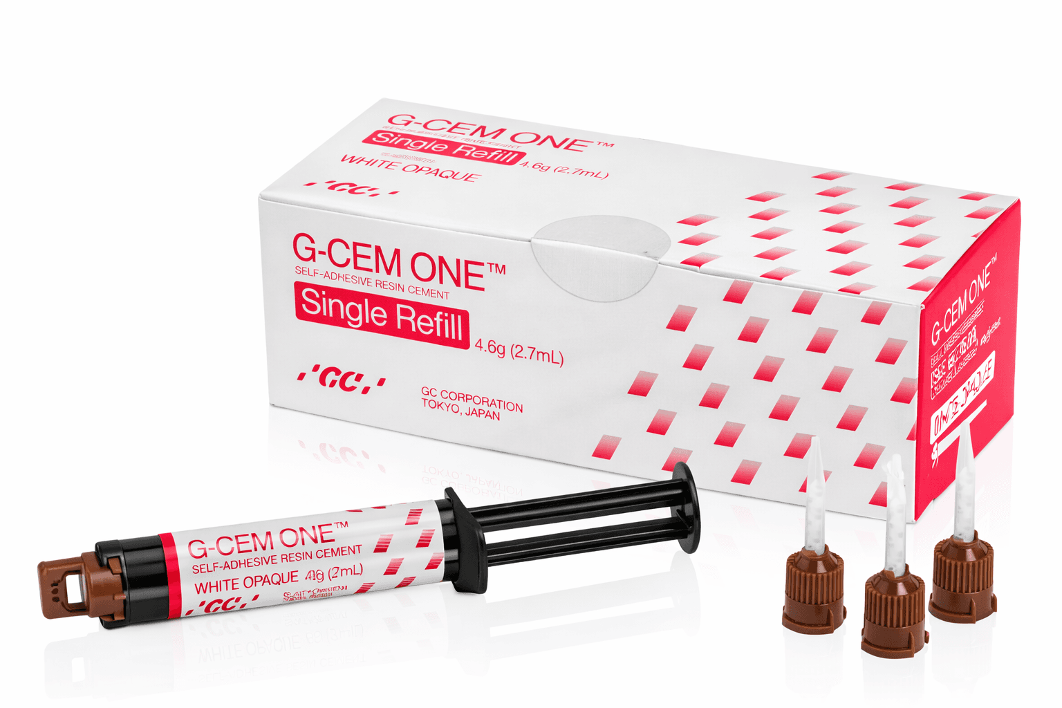 GC G-Cem Bir Tək Doldurma Ağ Opaq EE