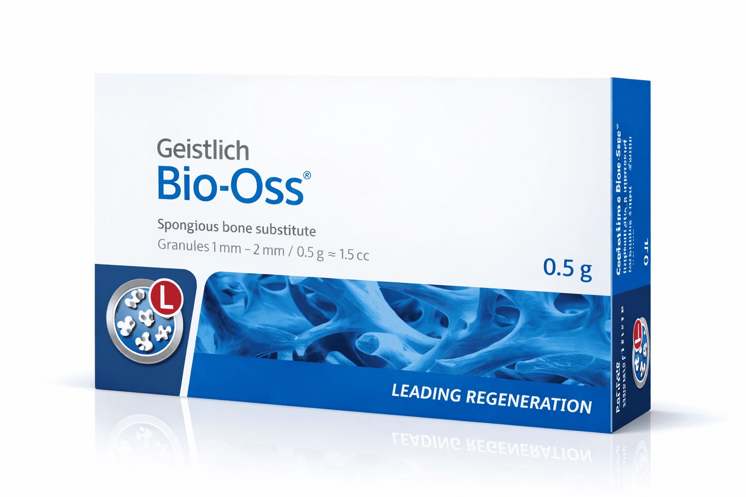 Bio-Oss 1-2 mm, 0.5 g, L