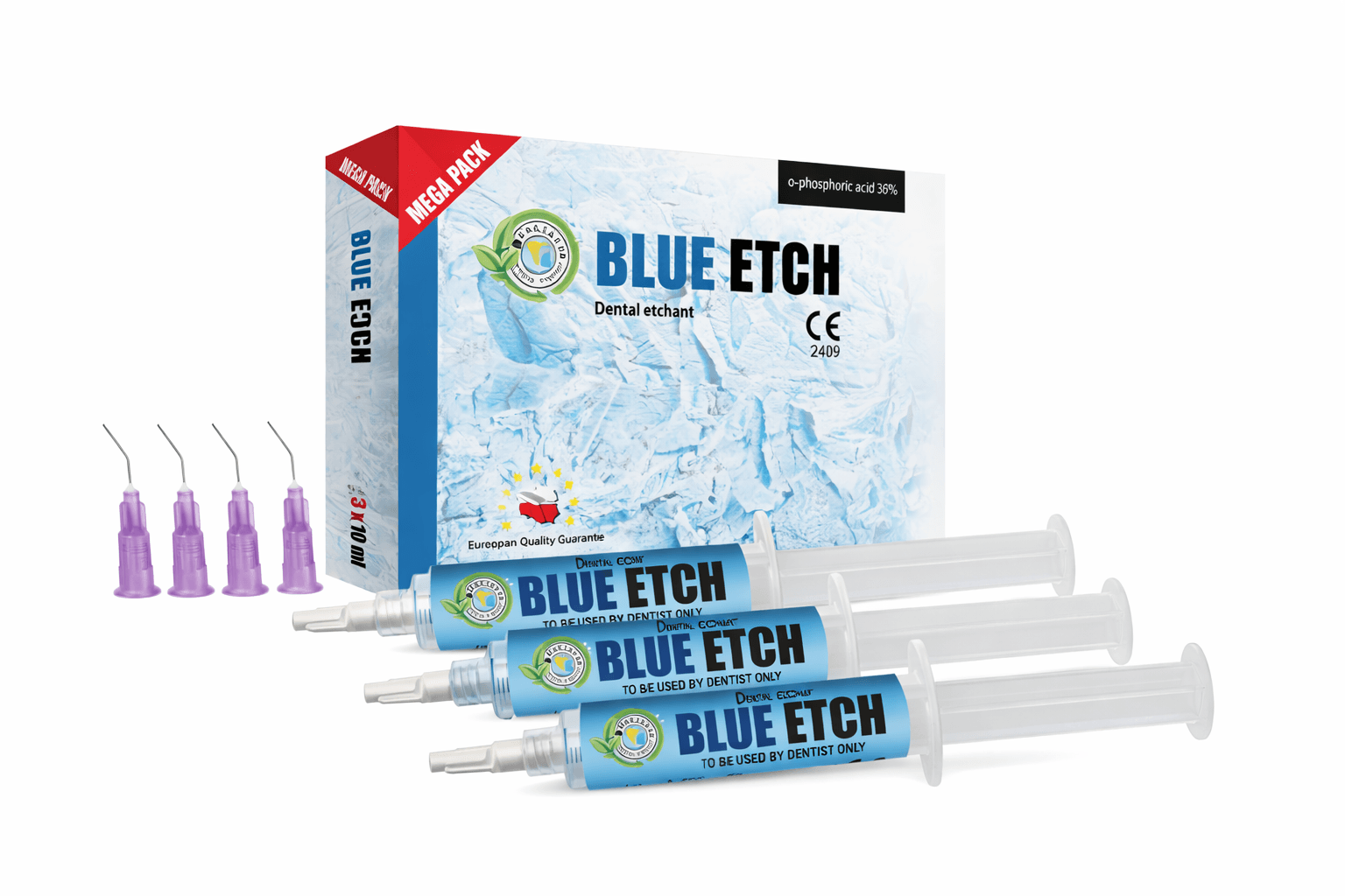 Cerkamed Blue Etch 10ml-Dental aşındırma